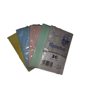 ENVELOPE RAINBOW CROXLEY 20PK