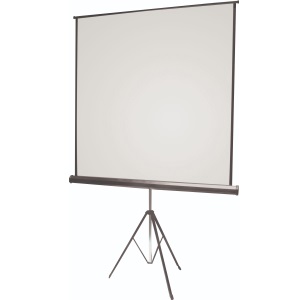 PROJECTOR SCREEN AND TRIPOD 1520X1520