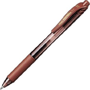 PEN PENTEL ENERGEL BROWN 07