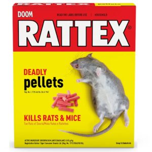 RATTEX DEADLY PELLETS 100G