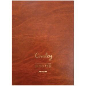 ACCOUNT BOOK CROXLEY MINUTE BOOK 288PG JD168M