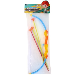 TOY BOW AND ARROW SET 4PC 6921294156805