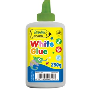 GLUE WHITE BANTEX 250GO