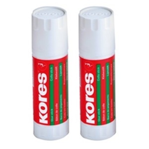 GLUE STICK KORES 40G 2PK