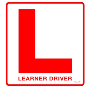 LEARNER DRIVER DECAL SELF CLING