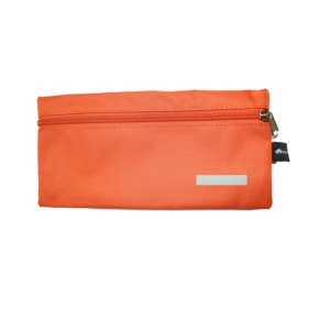 PENCIL BAG 24CM TREFOIL POLYESTER ORANGE 6005449012830