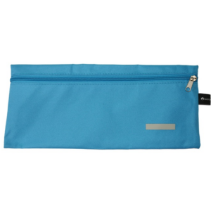 PENCIL BAG 33CM POLYESTER L/BLUE 6005449012878