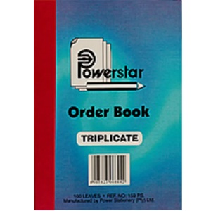 PEN CARBON BOOK A5 ORDER TRIPLICATE